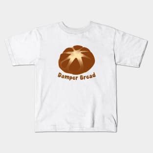 Aussie's Damper Bread by Creampie Kids T-Shirt